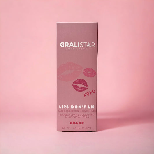 LIPS DONT'LIE - Matte lip kit - GRACE