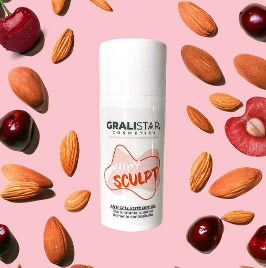 BODY SCULPT - Olio anti cellulite  + cup massaggio