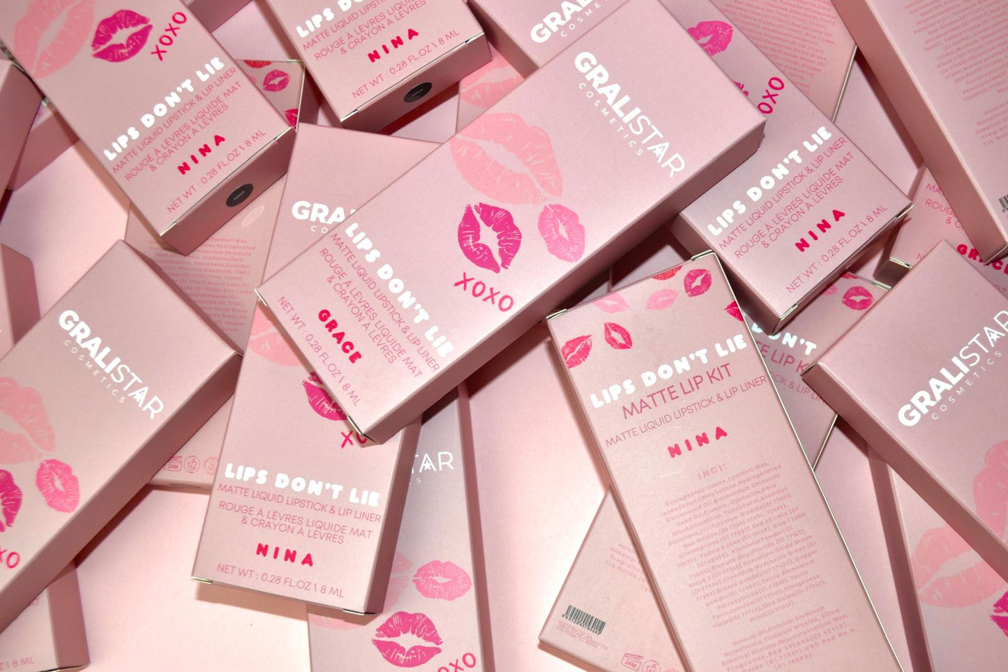 LIPS DONT'LIE - Matte lip kit - NINA